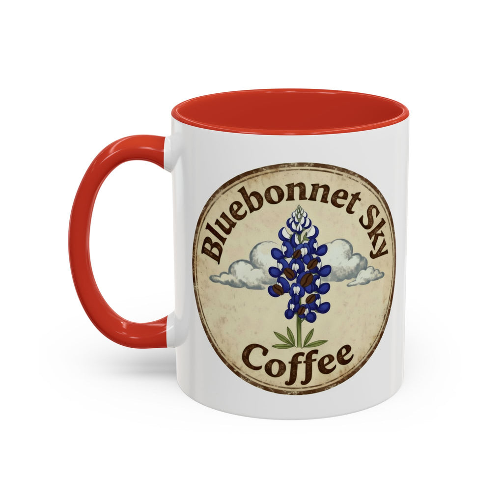 Ranch Dog- Bluebonnet Sky Coffee Mug (11/15 oz)