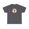 Buck Fever Decaf Coffee Tee-Retro Bluebonnet Sky Coffee Graphic T-Shirt