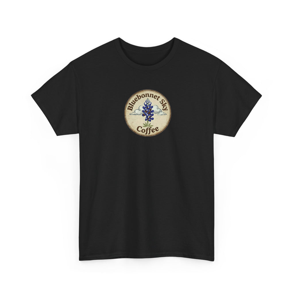 Ranch Dog Blend Tee —Retro Bluebonnetsky Coffee Graphic T‑Shirt