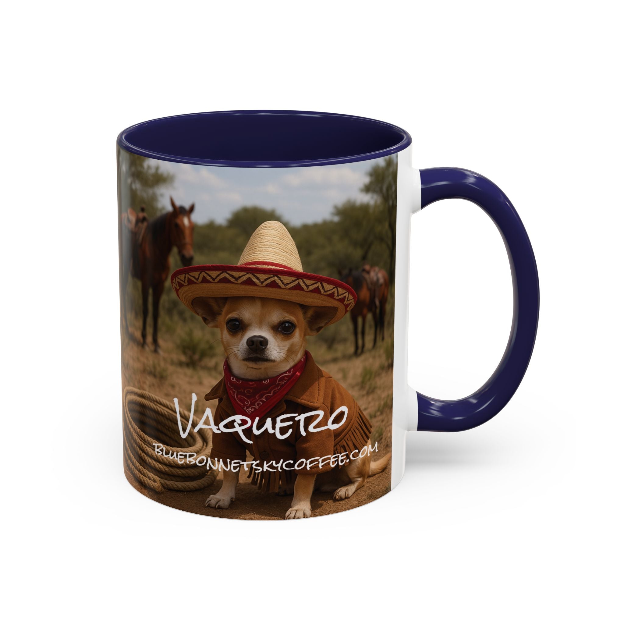 Vaquero-Bluebonnet Sky Coffee Mug (11/15oz)
