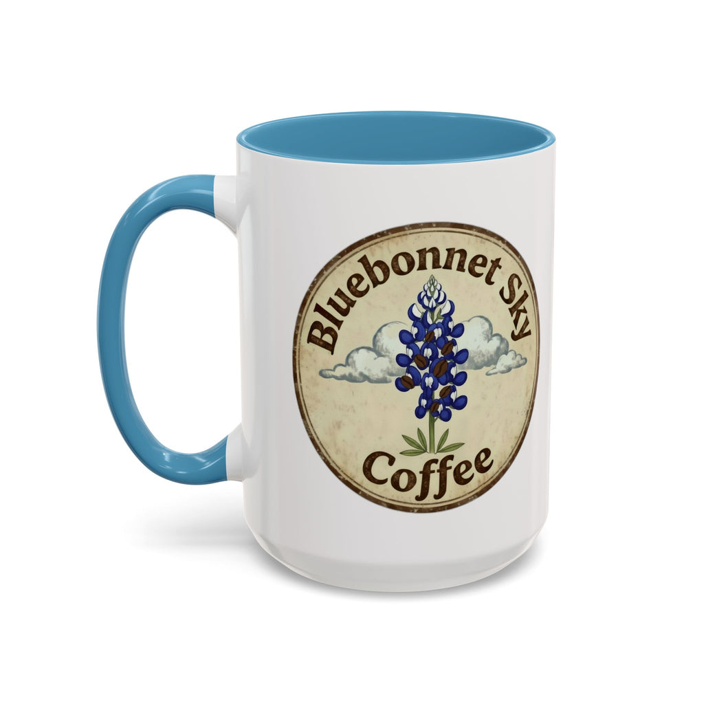 Port "A" Blend-Bluebonnet Sky Coffee Mug (11/15 oz)