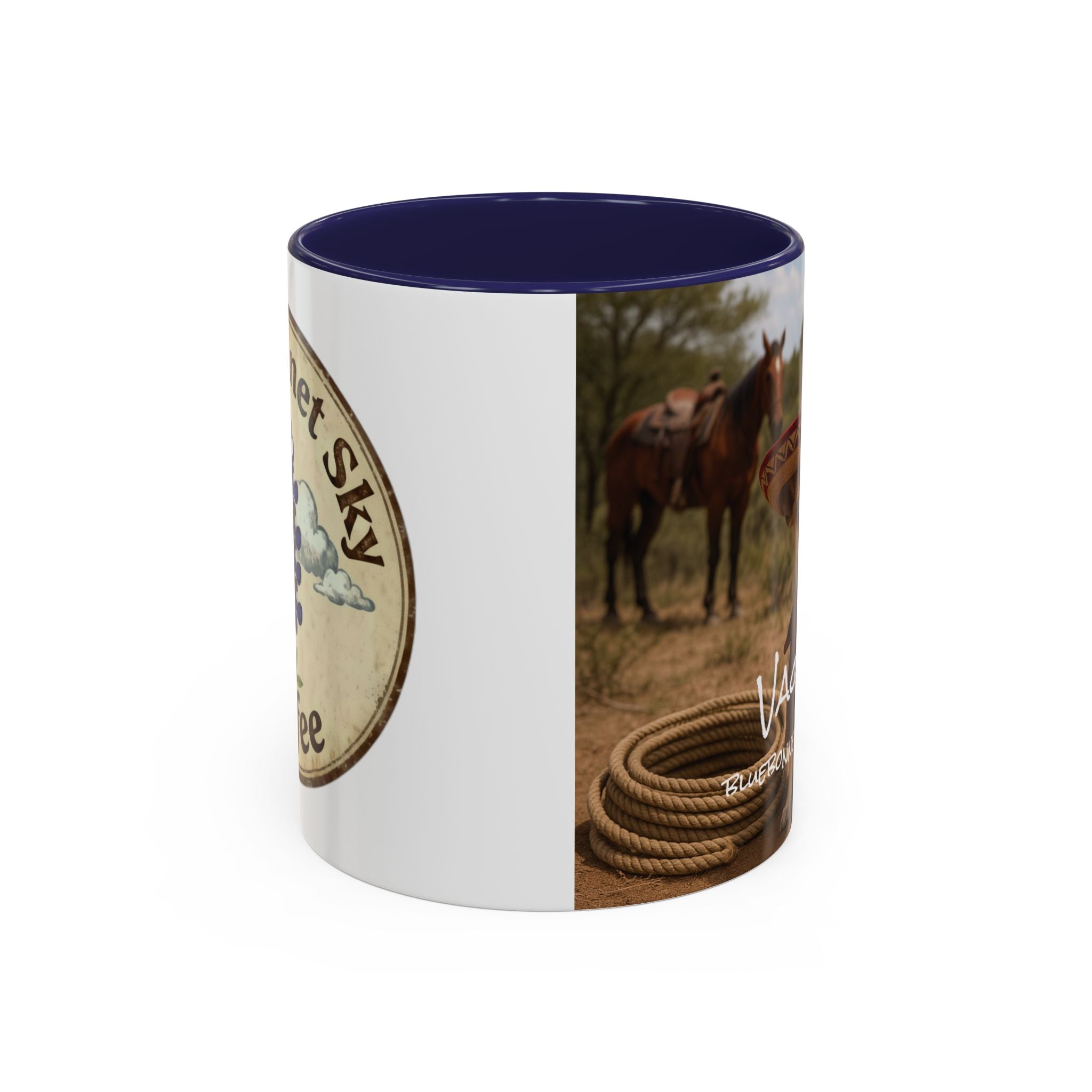 Vaquero-Bluebonnet Sky Coffee Mug (11/15oz)