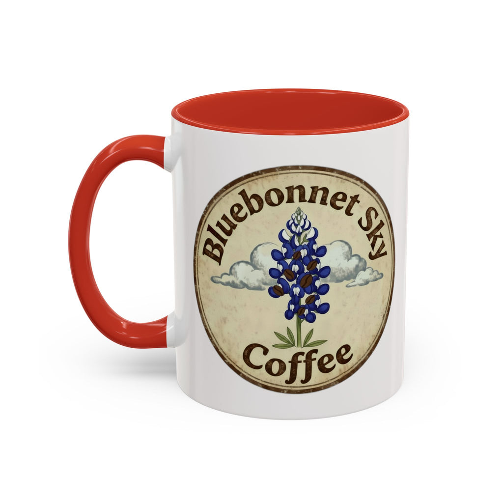 Port "A" Blend-Bluebonnet Sky Coffee Mug (11/15 oz)