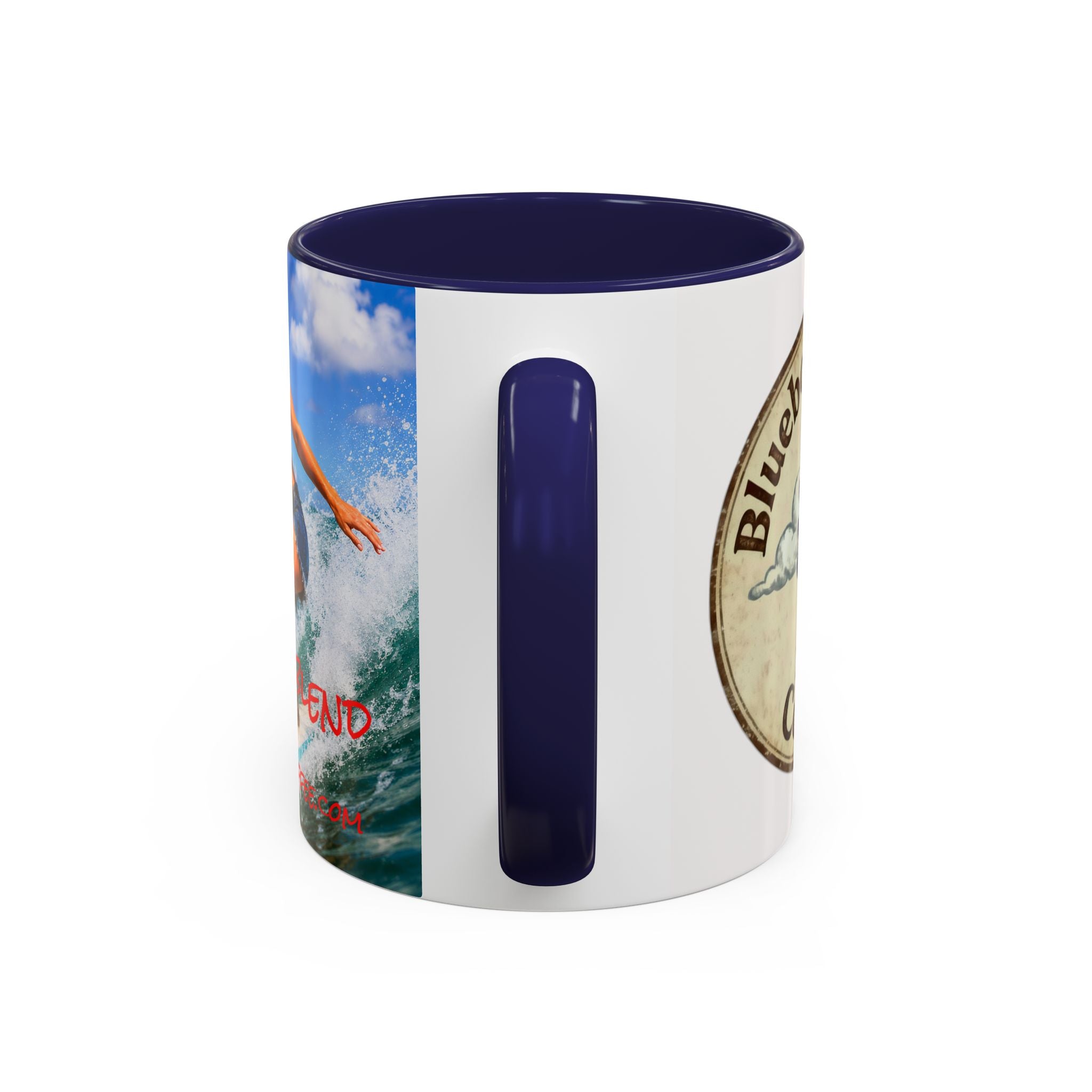 Port "A" Blend-Bluebonnet Sky Coffee Mug (11/15 oz)