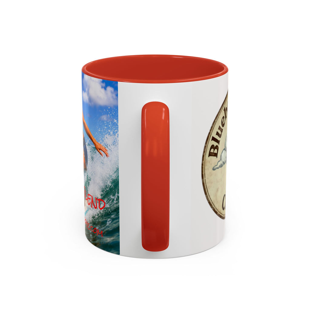 Port "A" Blend-Bluebonnet Sky Coffee Mug (11/15 oz)