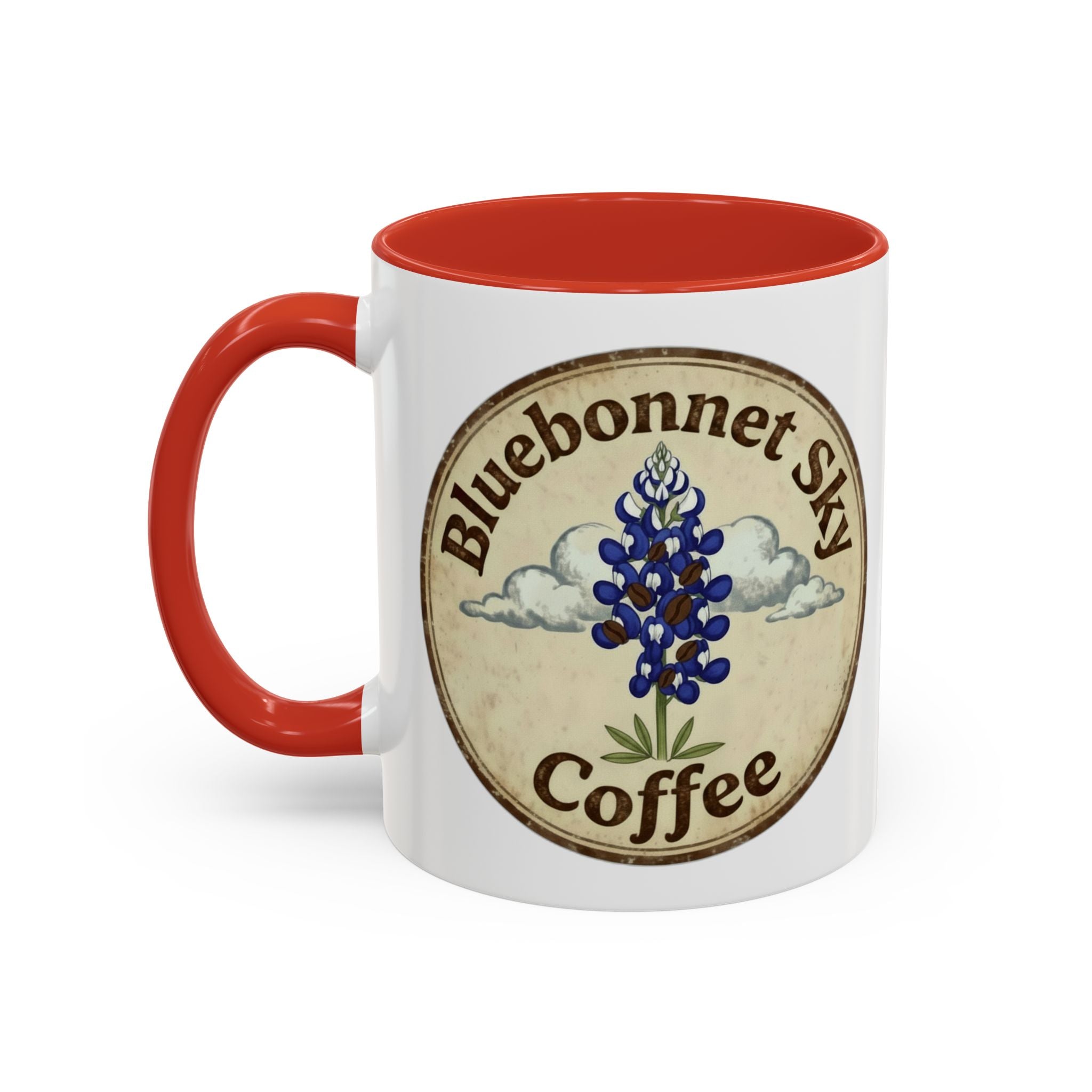 Rancher's Rush Hour-Bluebonnet Sky Coffee Mug (11/15 oz)