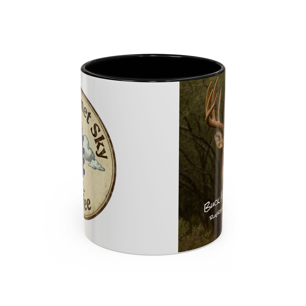 Buck Fever Decaf-Bluebonnet Sky Coffee Mug (11/15 oz)