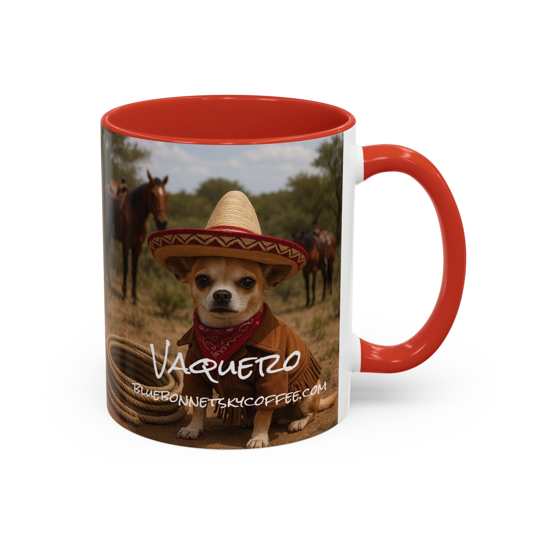 Vaquero-Bluebonnet Sky Coffee Mug (11/15oz)