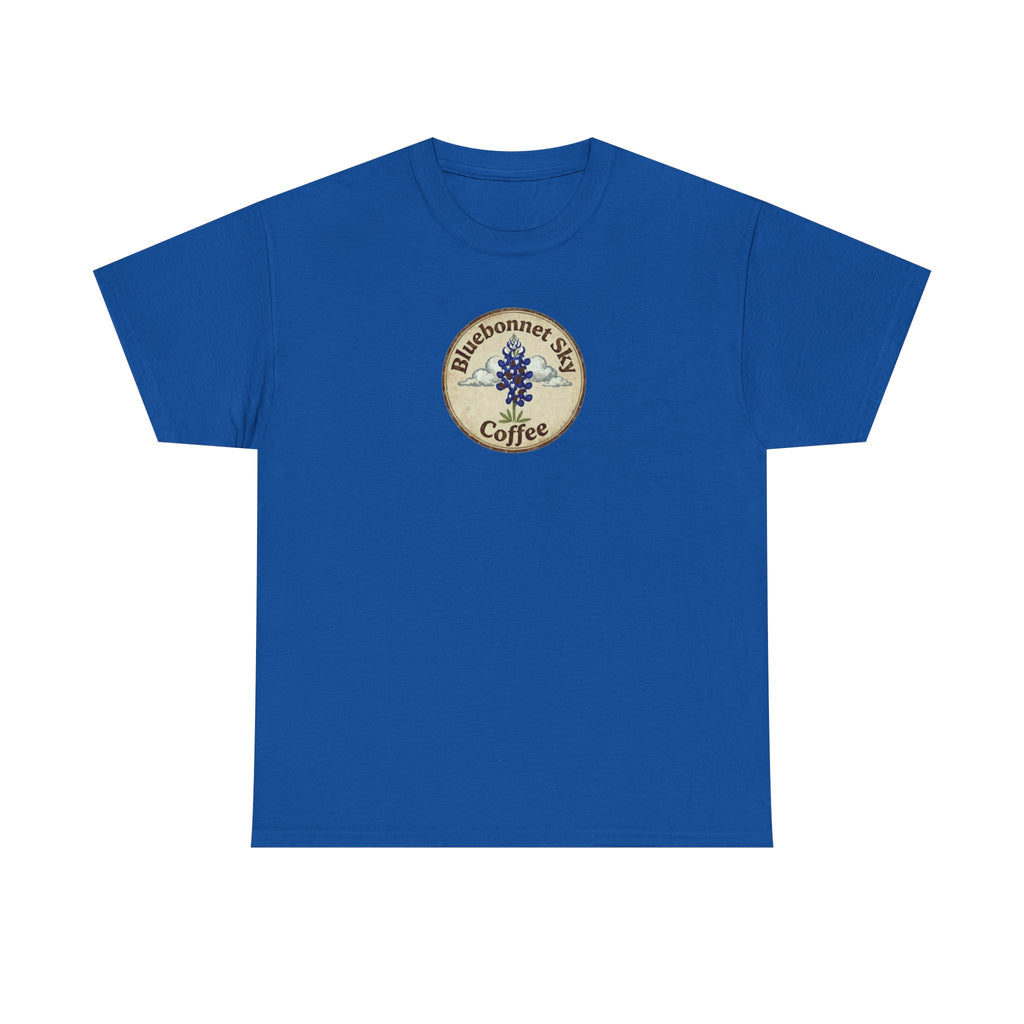 Ranch Dog Blend Tee —Retro Bluebonnetsky Coffee Graphic T‑Shirt