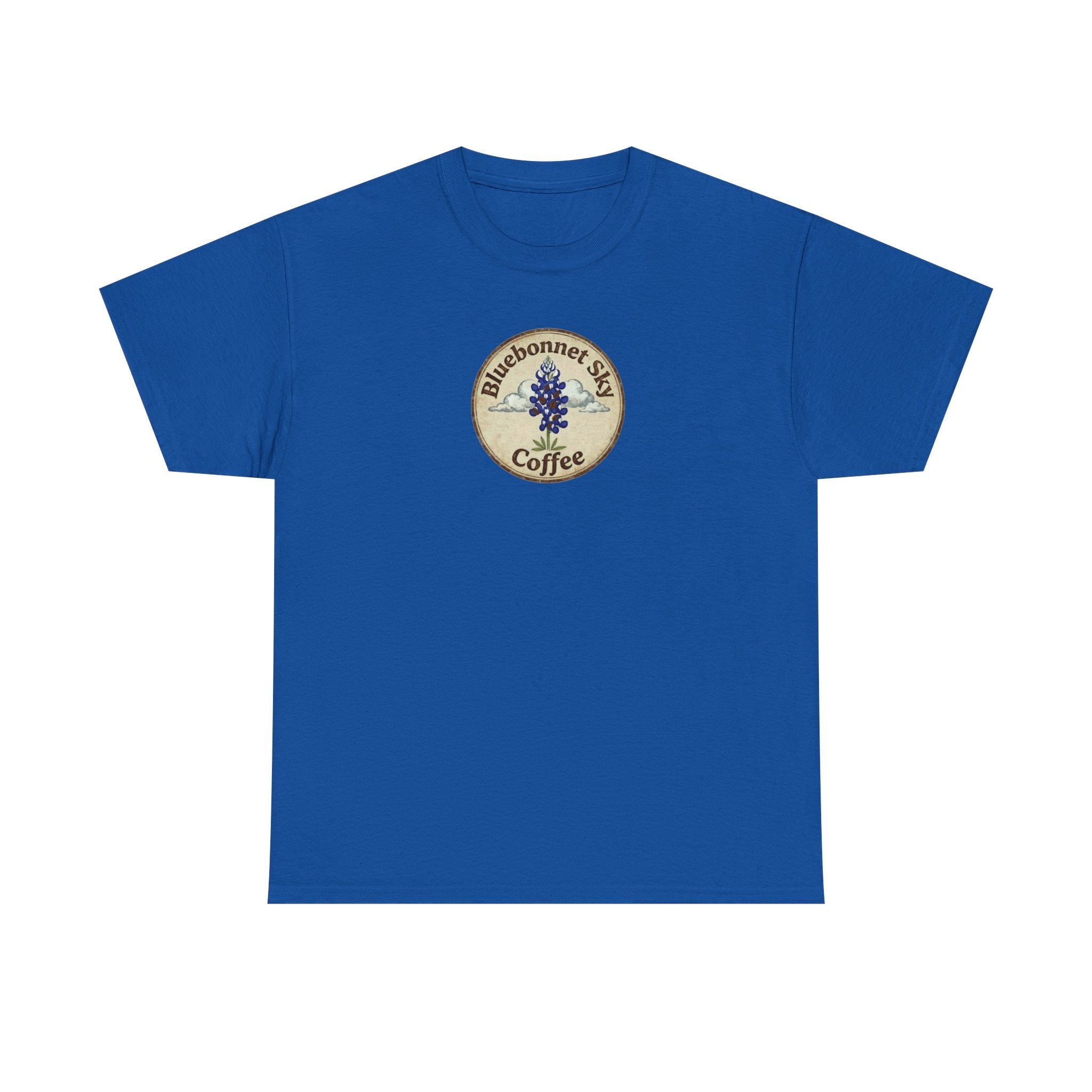 Ranch Dog Blend Tee —Retro Bluebonnetsky Coffee Graphic T‑Shirt