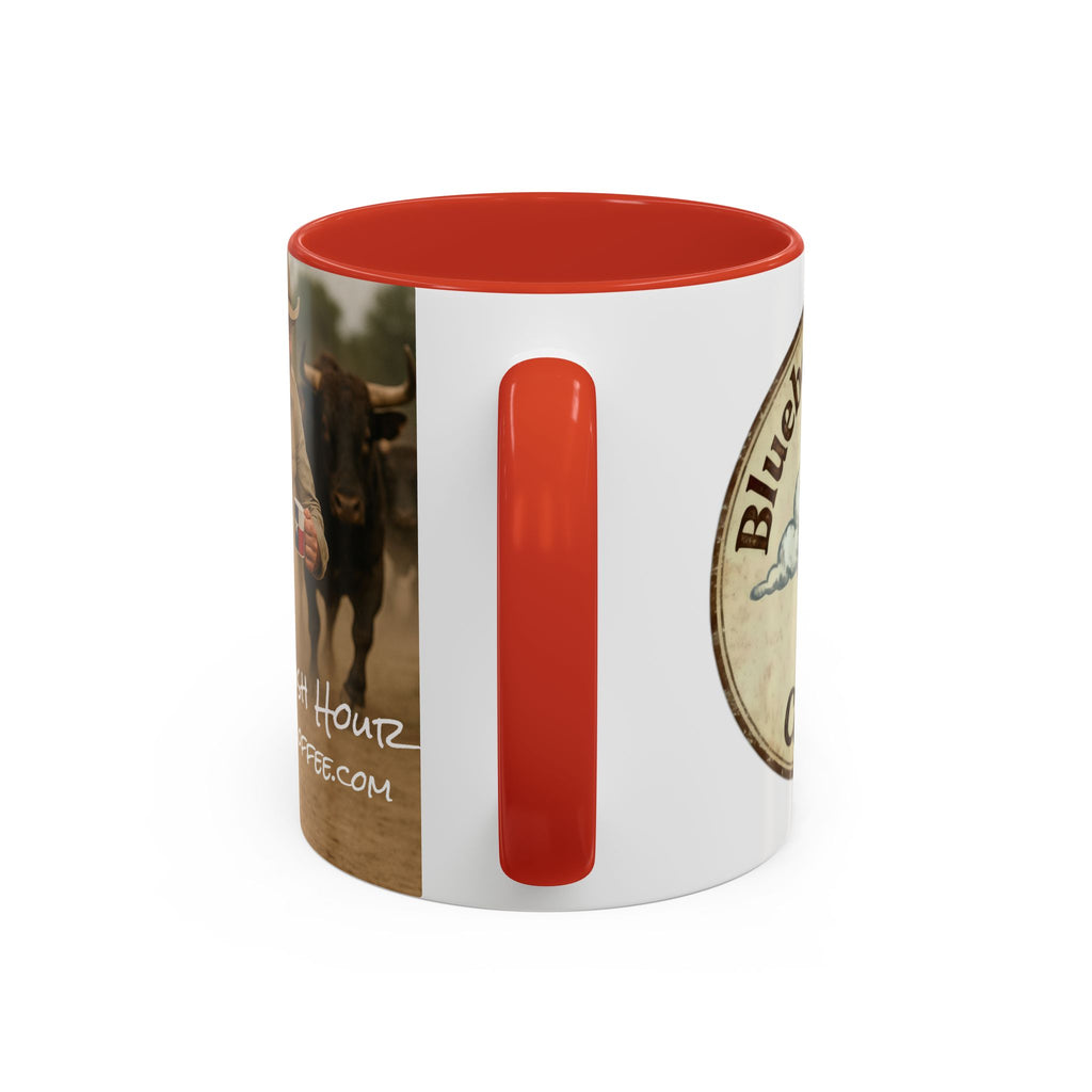 Rancher's Rush Hour-Bluebonnet Sky Coffee Mug (11/15 oz)