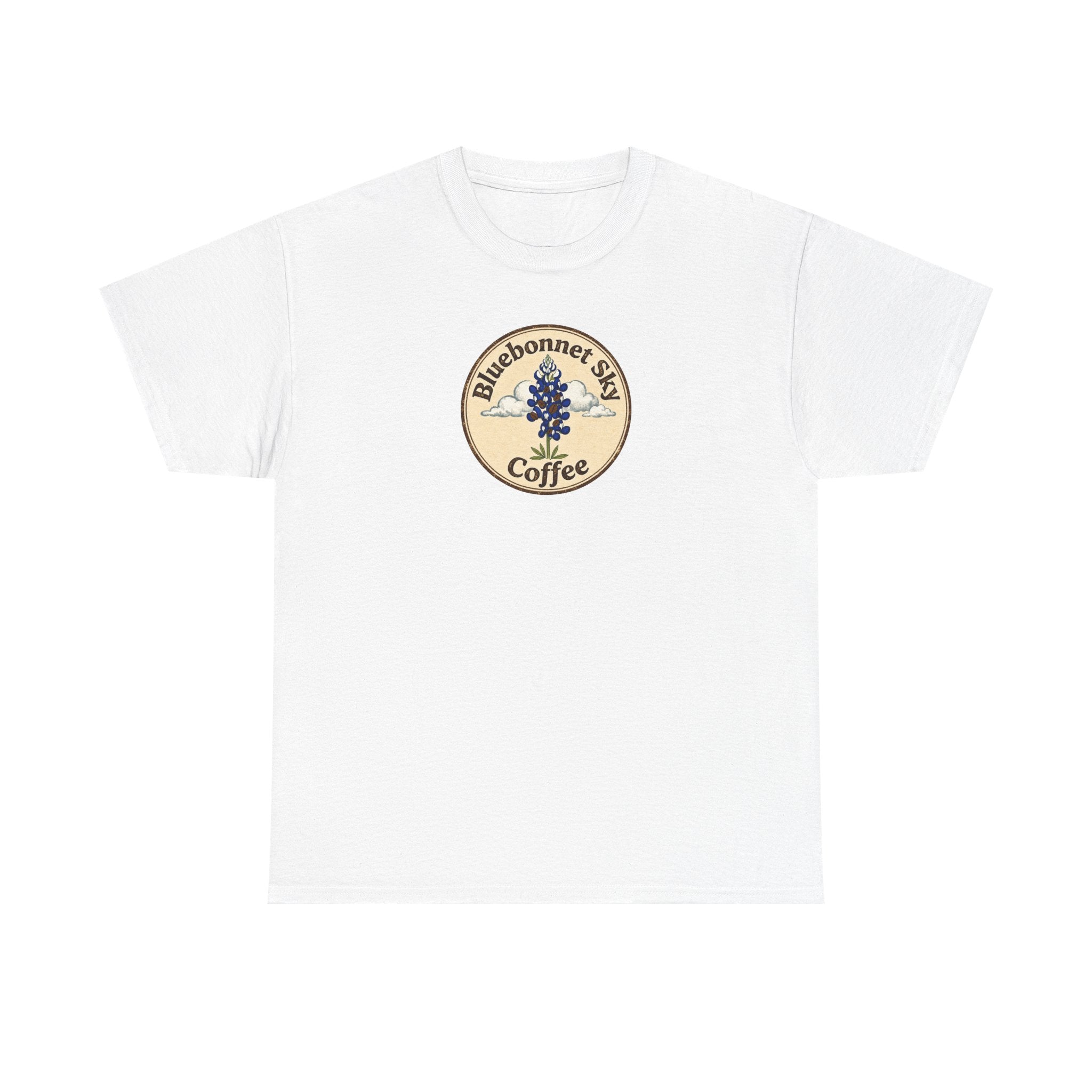 Ranch Dog Blend Tee —Retro Bluebonnetsky Coffee Graphic T‑Shirt