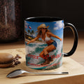 Port "A" Blend-Bluebonnet Sky Coffee Mug (11/15 oz)