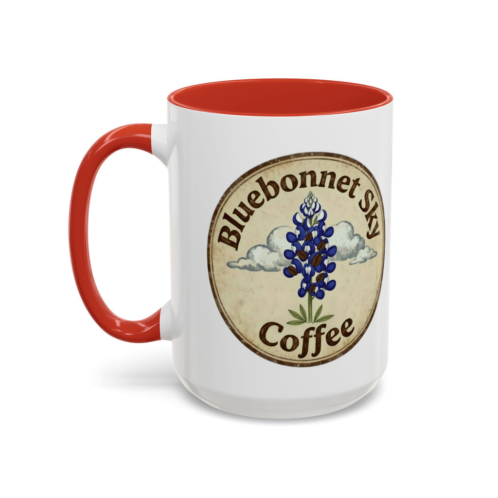 Rancher's Rush Hour-Bluebonnet Sky Coffee Mug (11/15 oz)