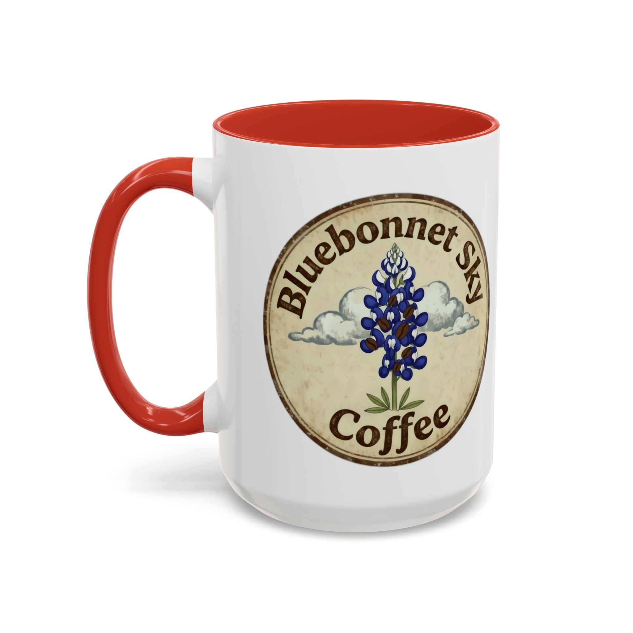 Rancher's Rush Hour-Bluebonnet Sky Coffee Mug (11/15 oz)