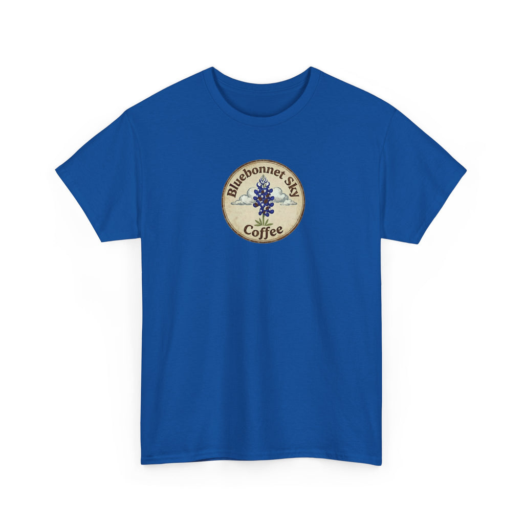 Ranch Dog Blend Tee —Retro Bluebonnetsky Coffee Graphic T‑Shirt