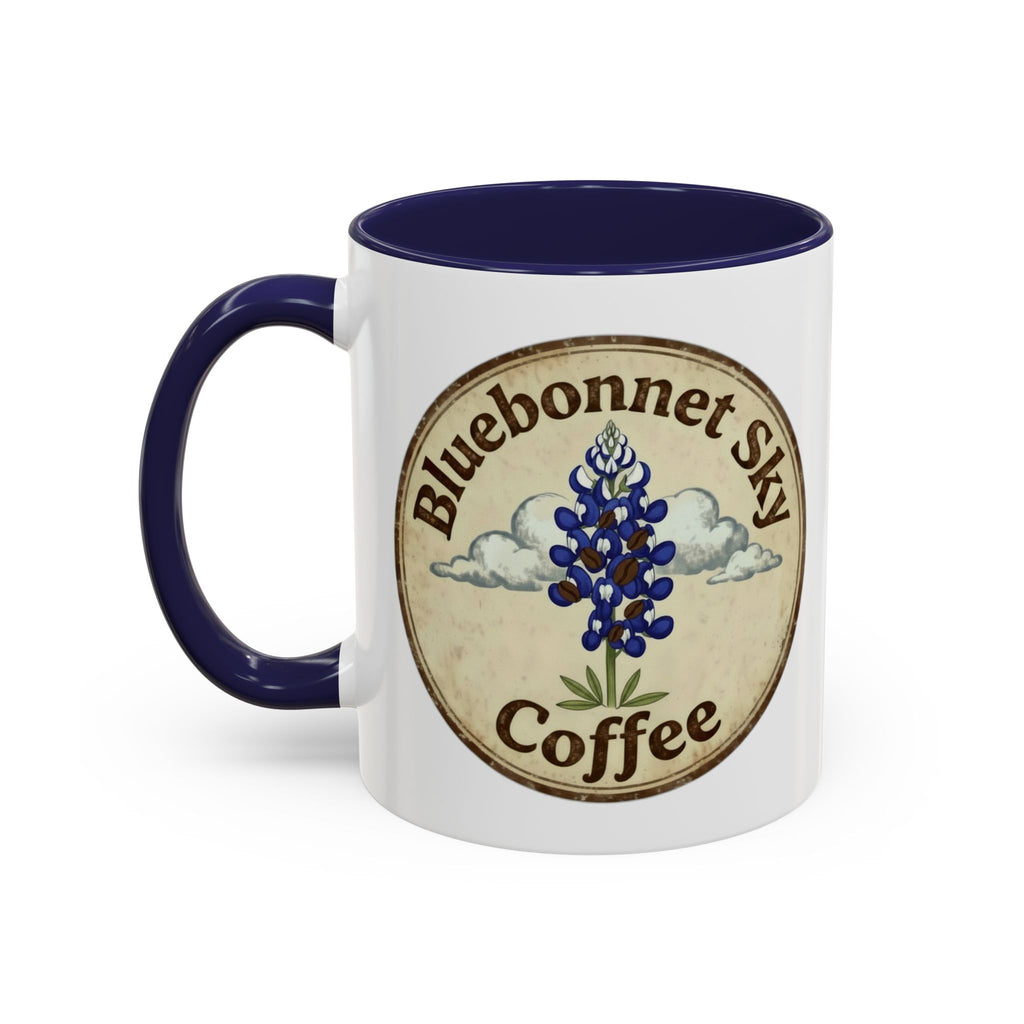 Buck Fever Decaf-Bluebonnet Sky Coffee Mug (11/15 oz)
